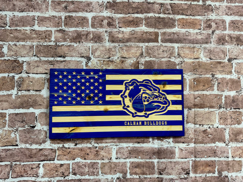 Calhan Bulldogs Flag