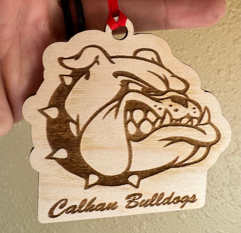 Calhan Bulldogs Ornament