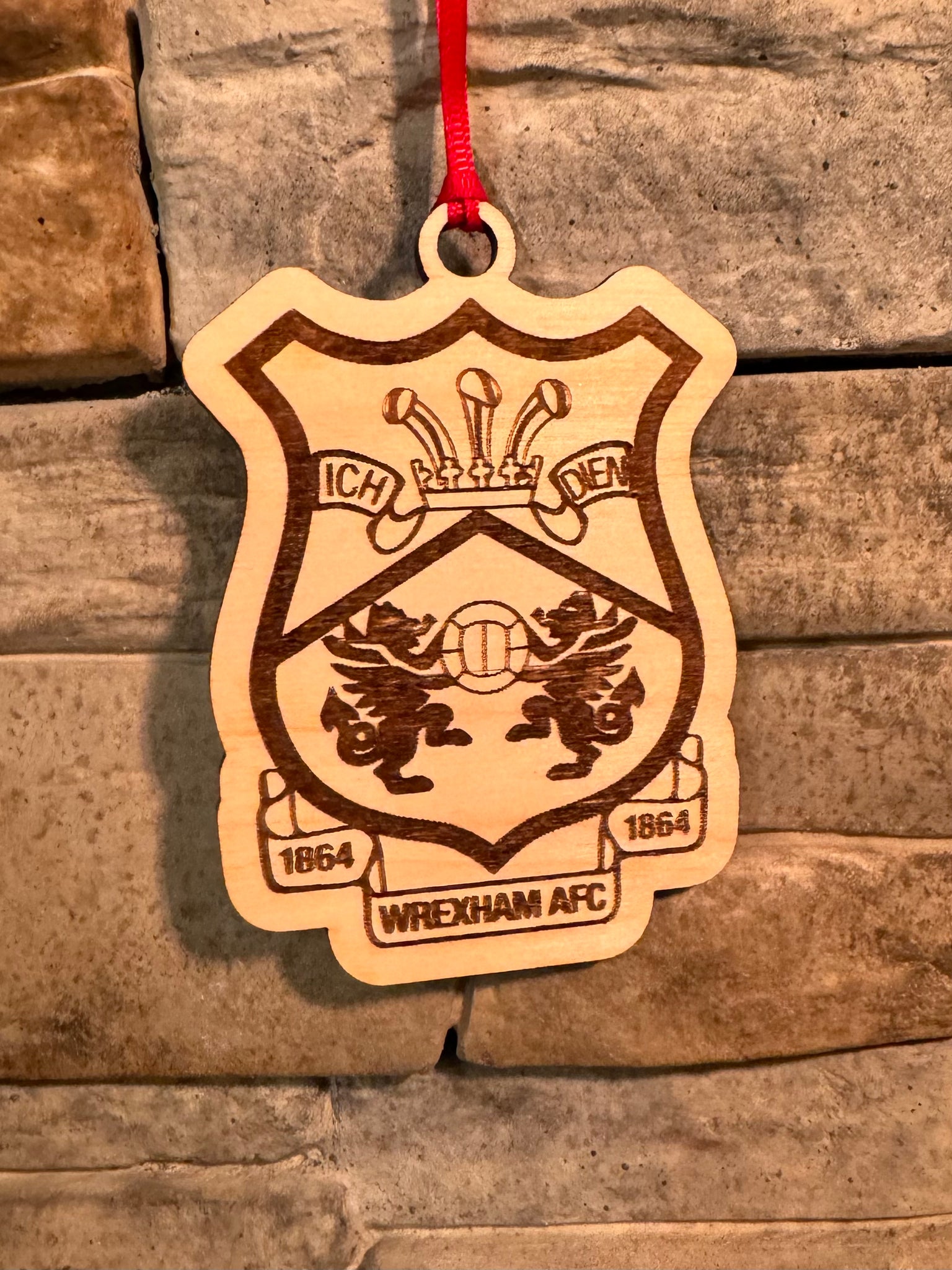 Wrexham Crest Ornament